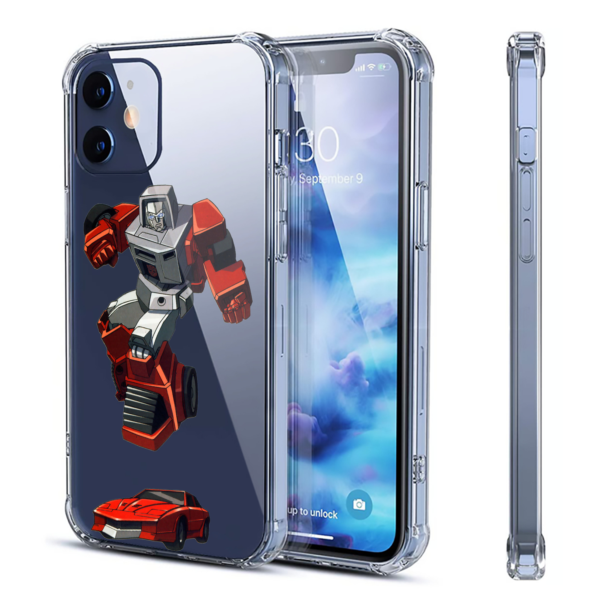 （画像用）  【iPhone 12シリーズ対応】透明スマホケース（クリアソフトケース）